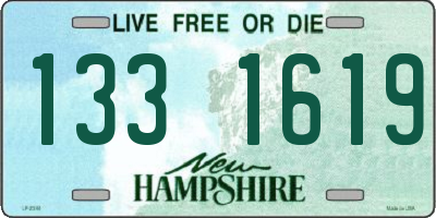 NH license plate 1331619