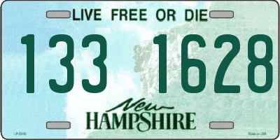 NH license plate 1331628