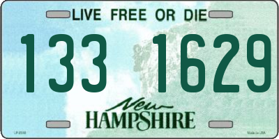 NH license plate 1331629