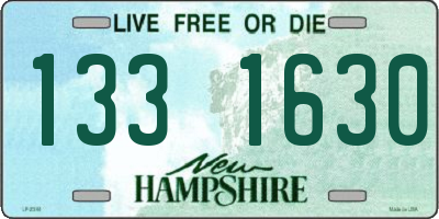 NH license plate 1331630