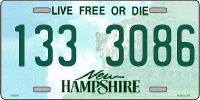 NH license plate 1333086