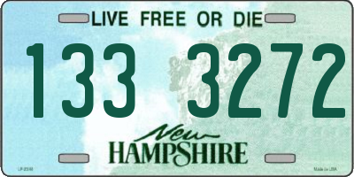 NH license plate 1333272