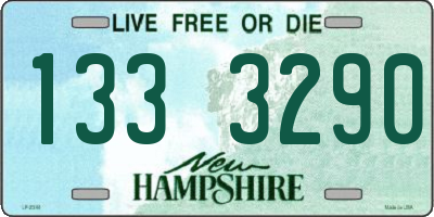 NH license plate 1333290