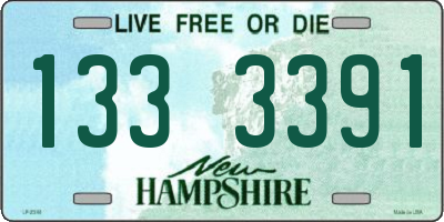 NH license plate 1333391