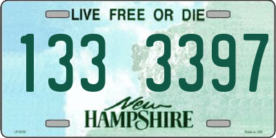 NH license plate 1333397