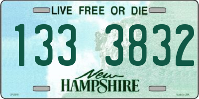 NH license plate 1333832