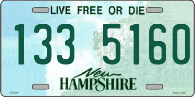 NH license plate 1335160