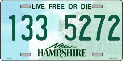 NH license plate 1335272