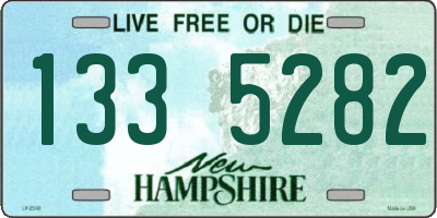 NH license plate 1335282