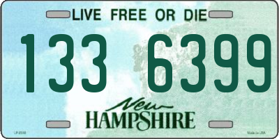 NH license plate 1336399