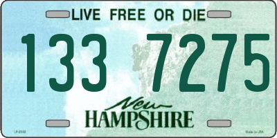 NH license plate 1337275