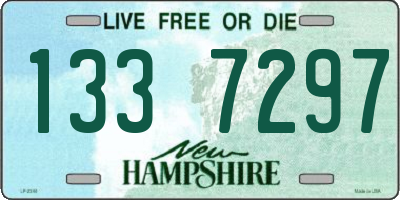NH license plate 1337297