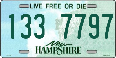 NH license plate 1337797