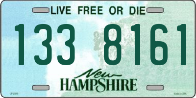 NH license plate 1338161