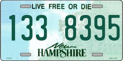 NH license plate 1338395