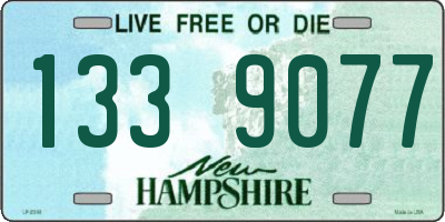 NH license plate 1339077