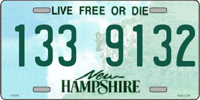 NH license plate 1339132