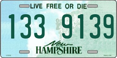 NH license plate 1339139