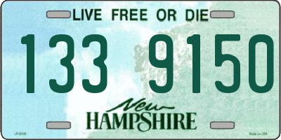 NH license plate 1339150