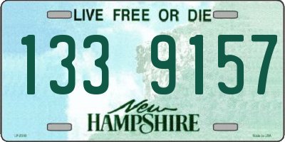 NH license plate 1339157