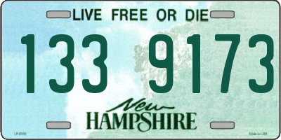 NH license plate 1339173