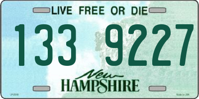 NH license plate 1339227