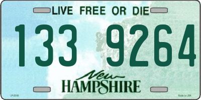NH license plate 1339264
