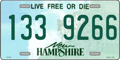 NH license plate 1339266