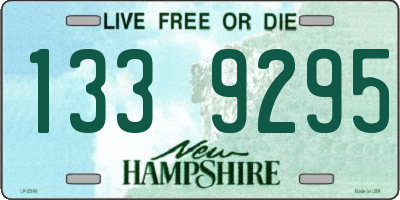 NH license plate 1339295
