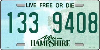 NH license plate 1339408