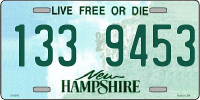 NH license plate 1339453