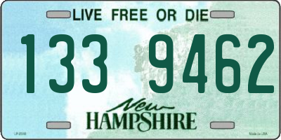 NH license plate 1339462