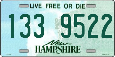 NH license plate 1339522