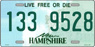 NH license plate 1339528