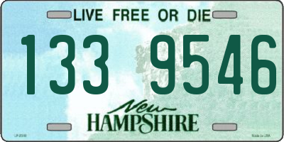 NH license plate 1339546