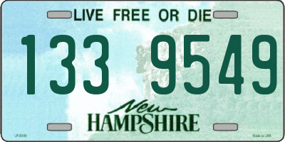 NH license plate 1339549