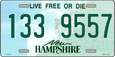 NH license plate 1339557