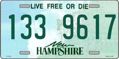 NH license plate 1339617