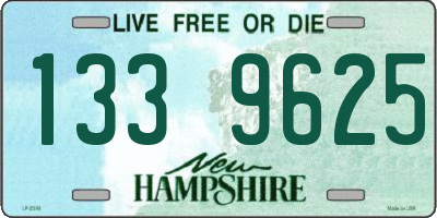 NH license plate 1339625
