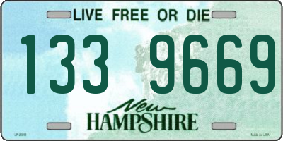 NH license plate 1339669