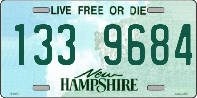 NH license plate 1339684