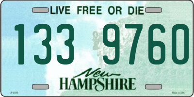NH license plate 1339760