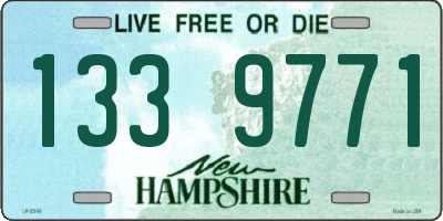 NH license plate 1339771