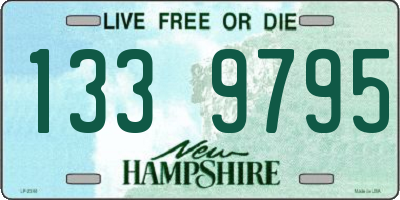 NH license plate 1339795
