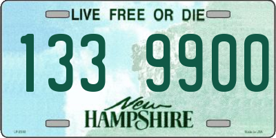 NH license plate 1339900