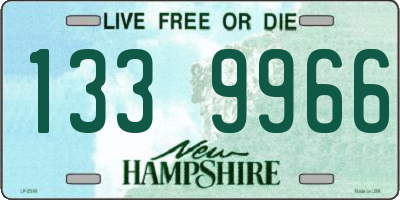 NH license plate 1339966