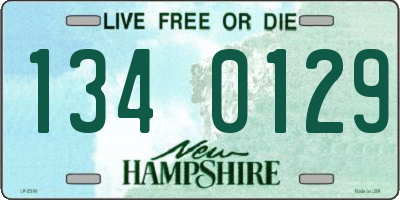 NH license plate 1340129