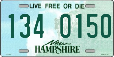 NH license plate 1340150