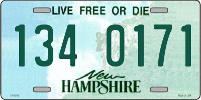 NH license plate 1340171