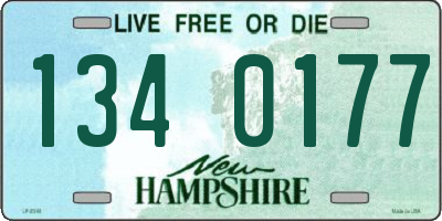 NH license plate 1340177
